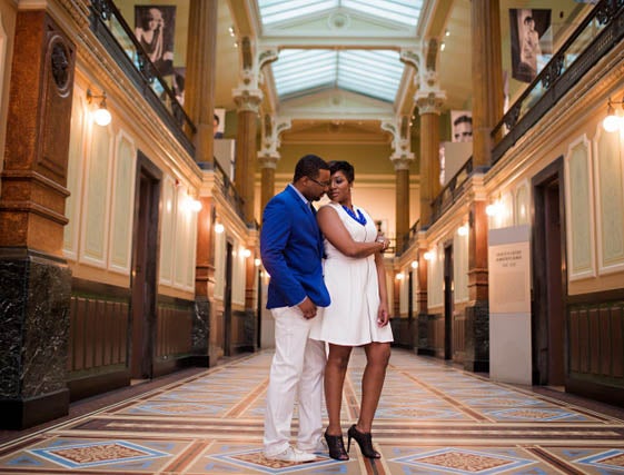 Just Engaged: Daisha' and Warren's Love Story