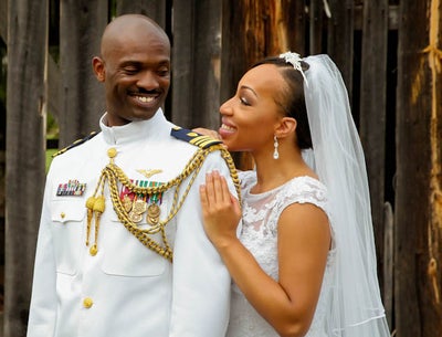 Bridal Bliss: Angelisse and Marcus’ Military Wedding