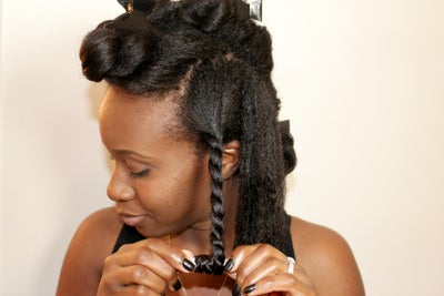 How To Master a Twist-Out On Relaxed Hair
