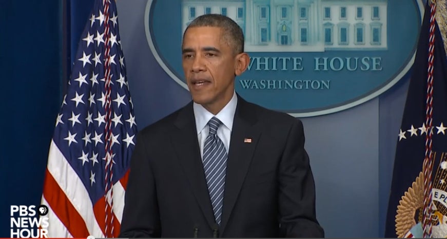 President Obama Speaks to the Nation After Ferguson Grand Jury Decision
