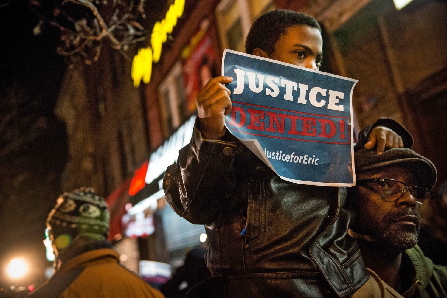 Eric Garner Supporters In New York Hand Out List Of Demands