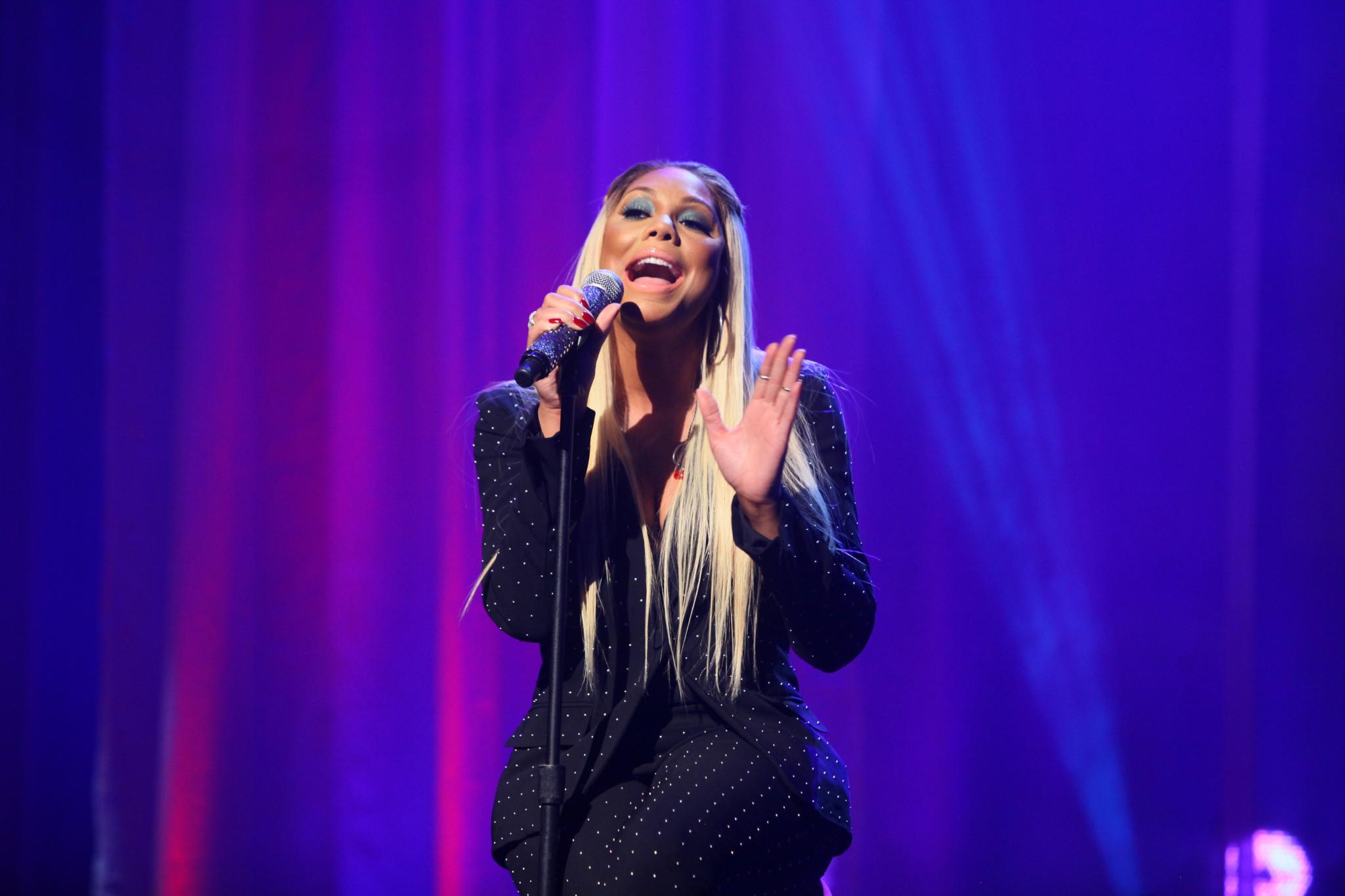 Watch Tamar Braxton Perform 'Silent Night' on The Real