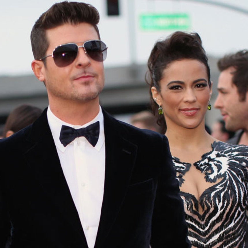 Robin Thicke Has Only Seen Son Once Since Judge Granted Paula Patton Temporary Sole Custody: Source
