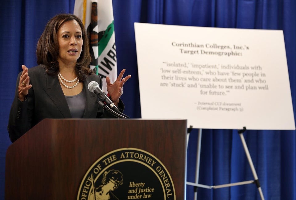 California Attorney General Kamala Harris Announces Senate Bid