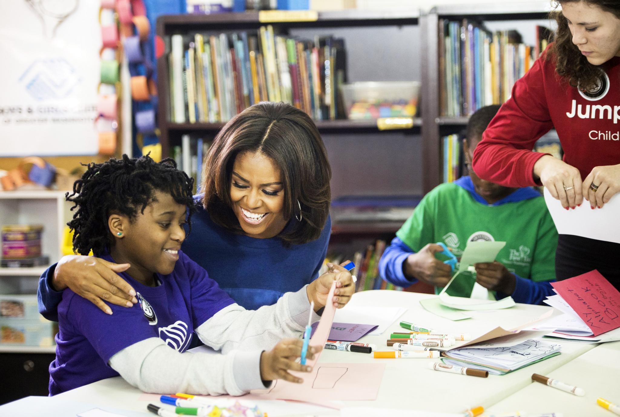 Michelle Obama Launches Initiative to Make Education Accessible to All Girls
