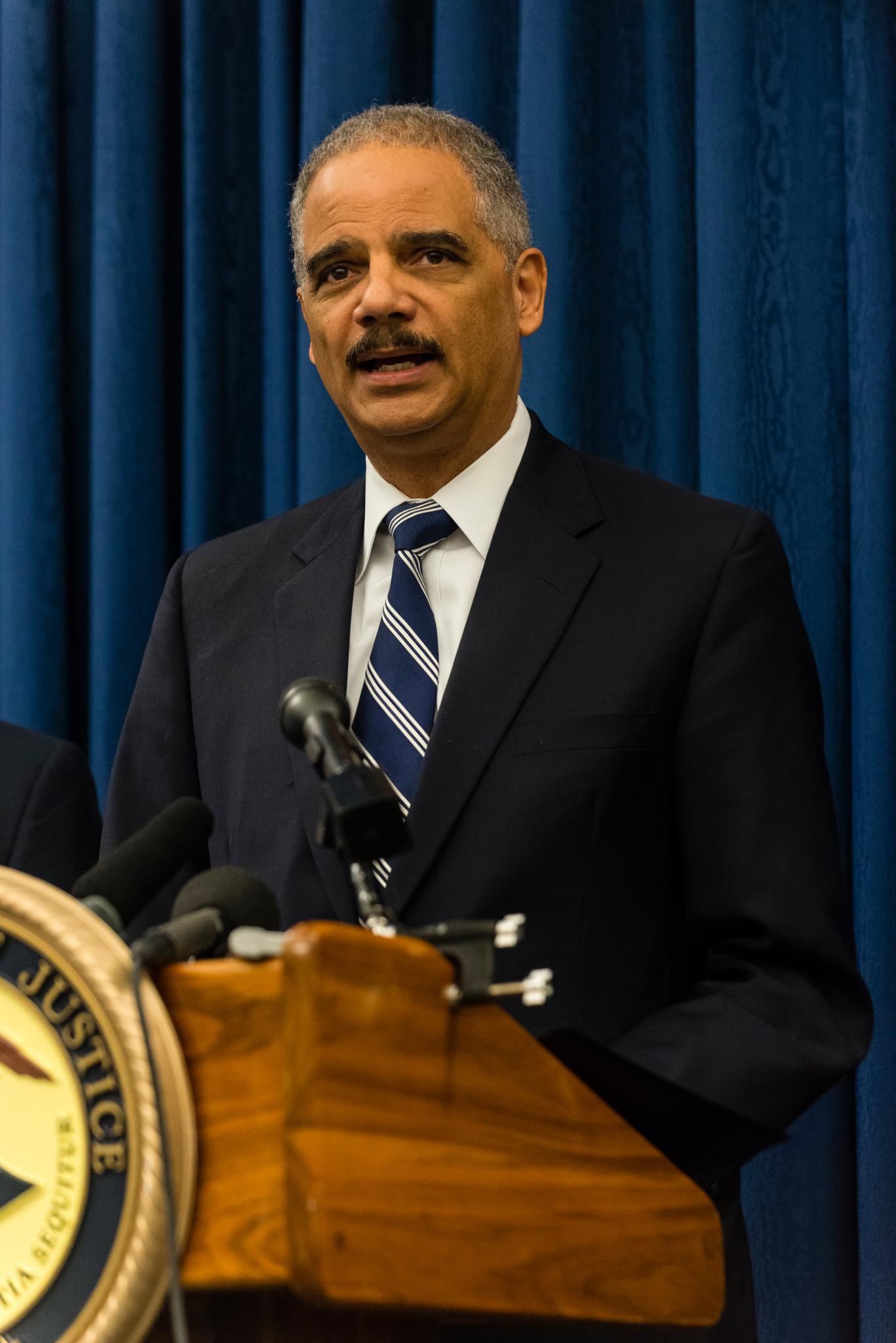 Eric Holder Revises Famous Michelle Obama Quote: 'When They Go Low, We Kick Them'
