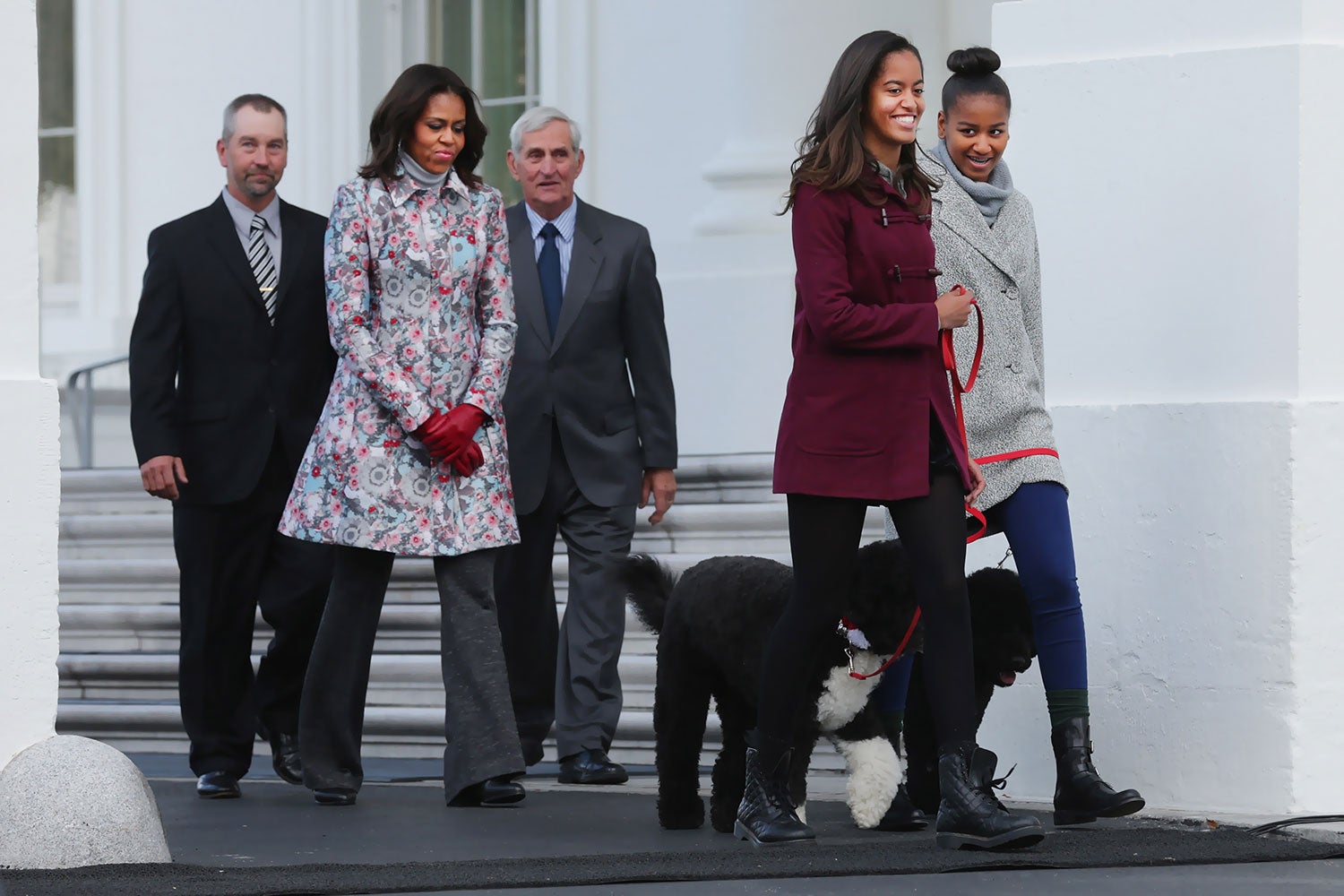 Spotted: Malia and Michelle Obama Touring NYC Colleges
