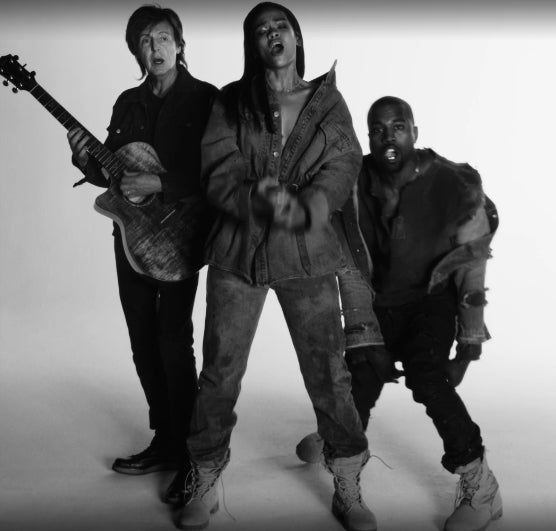 Watch Rihanna and Kanye's New 'FourFiveSeconds' Video
