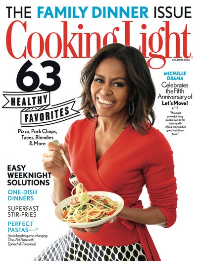 Michelle Obama Covers the March 2015 Issue of ‘Cooking Light’
