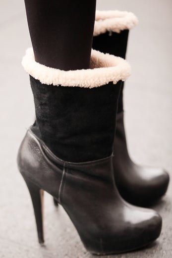 Accessories Street Style: The Little Black Boot