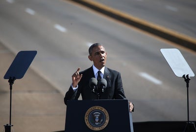 President Obama Delivers Moving Speech At Selma Anniversary March