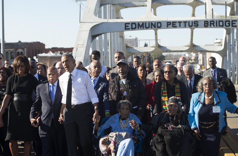 Flying With President Obama to Witness History in Selma