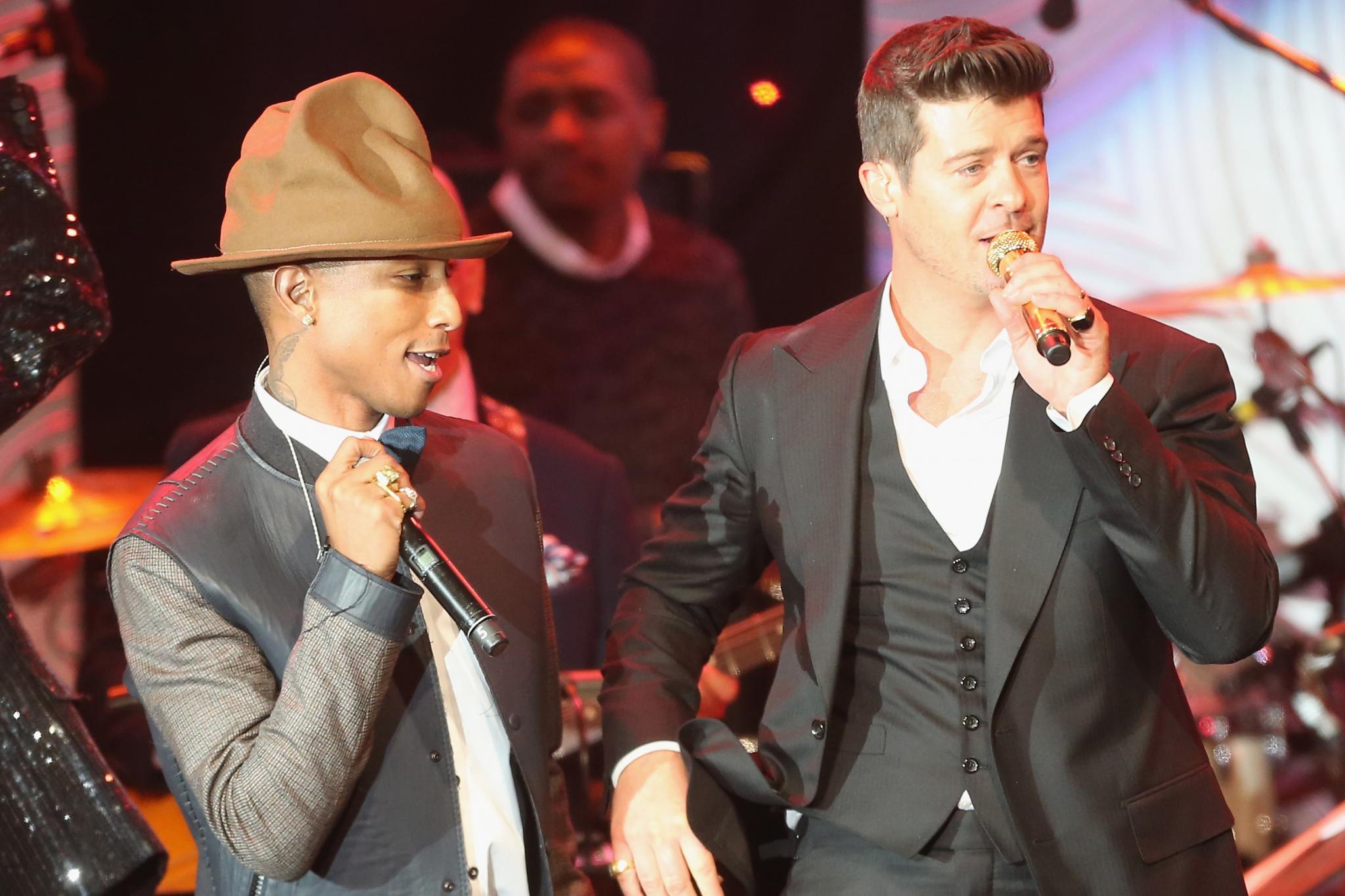Robin Thicke, Pharrell Williams Have to Pay Marvin Gaye's Family