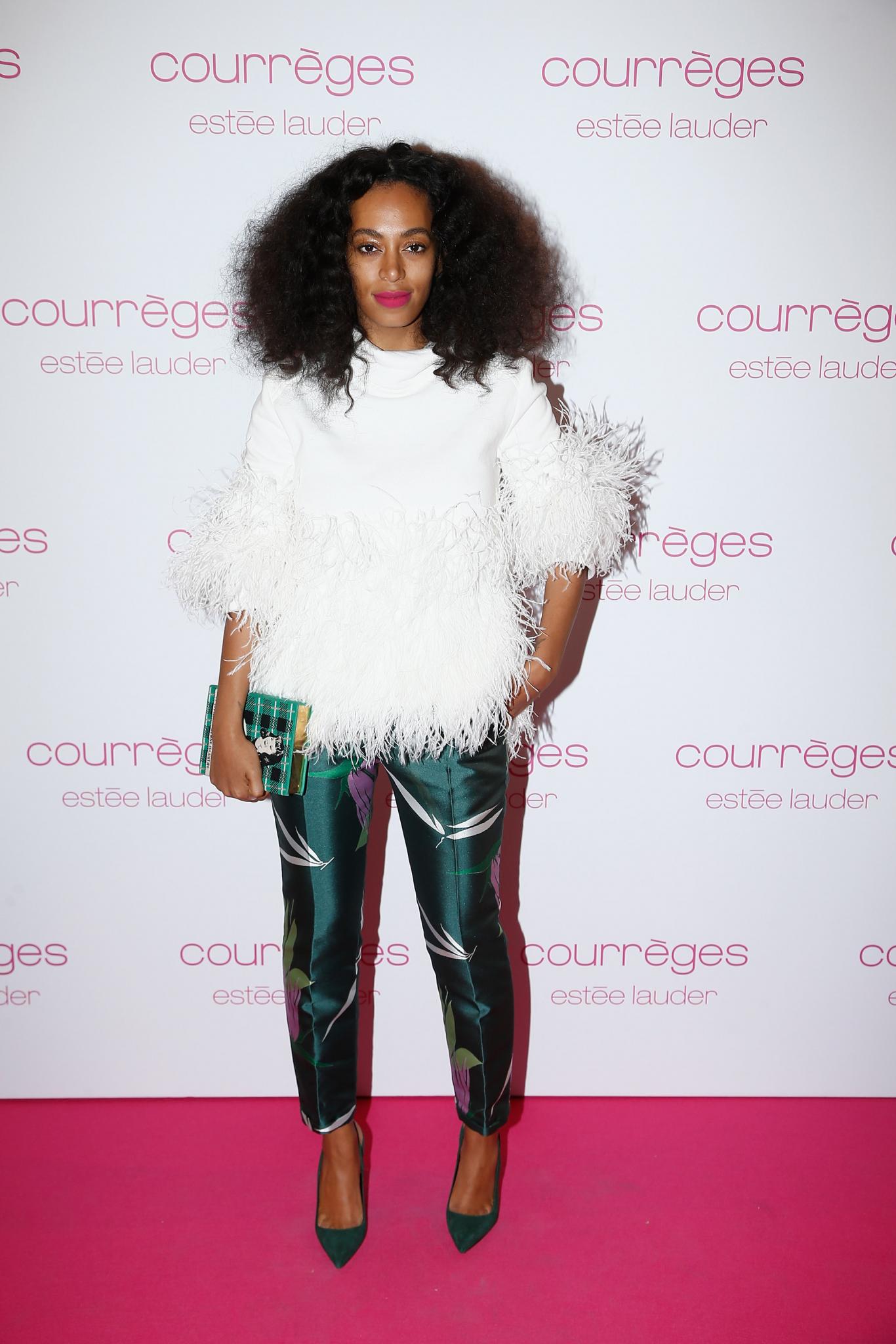 Get The Look: Solange At Paris Fashion Week

