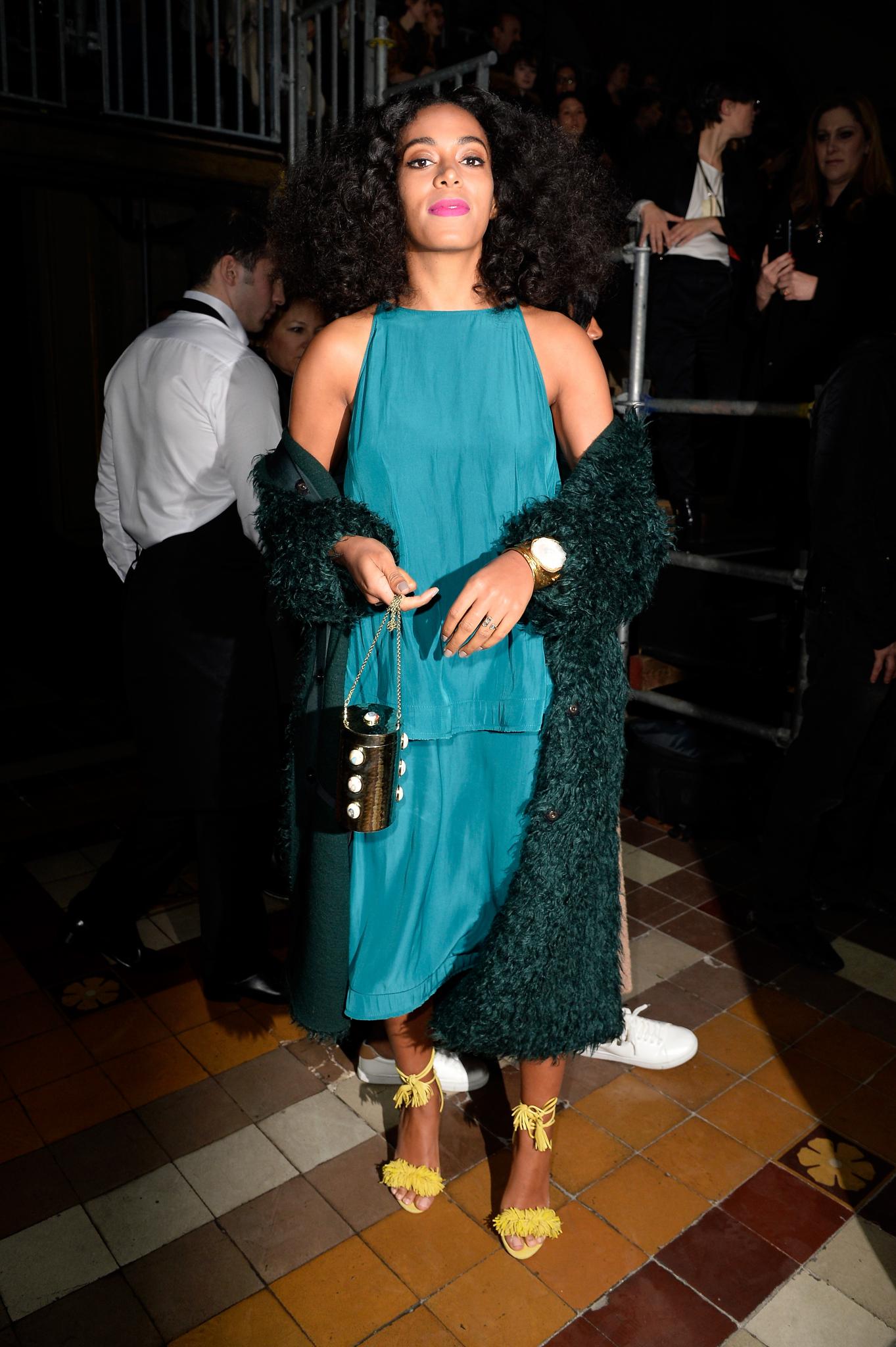 Get The Look: Solange At Paris Fashion Week
