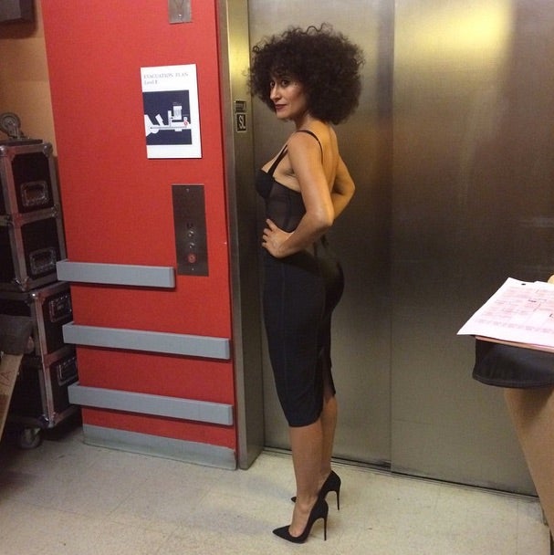 Two Bold Lips & a Hair Trick: Tracee Ellis Ross’ Glam Squad On Her Black Girls Rock! Looks