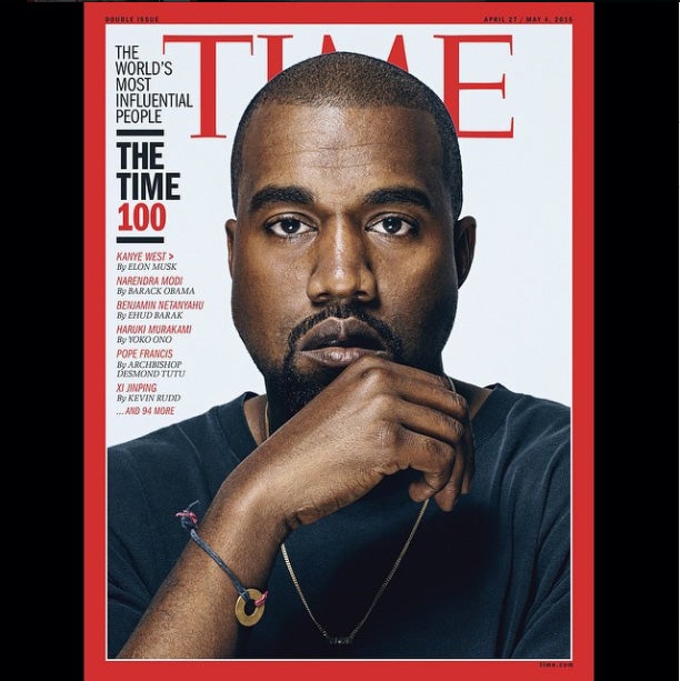 Kanye West, Laverne Cox, Kevin Hart Among TIME's 100 Most Influential People
