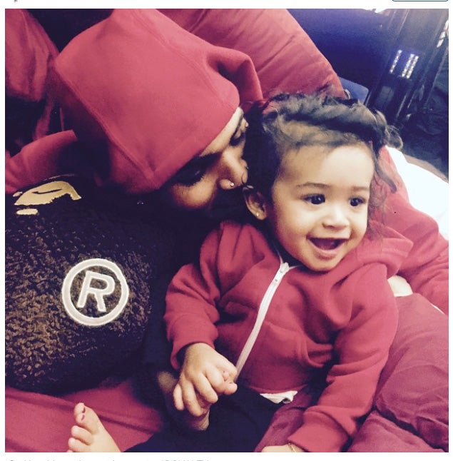 Chris Brown Shares First Photo with Daughter