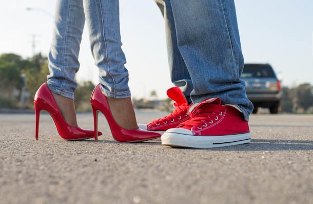 Just Engaged: College Sweethearts Rekindle Their Romance