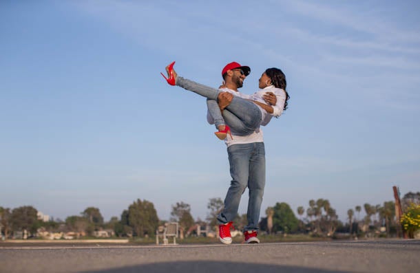 Just Engaged: College Sweethearts Rekindle Their Romance