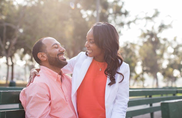 Just Engaged: College Sweethearts Rekindle Their Romance