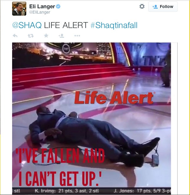 Shaq Down! 8 Best Memes From Shaquille O'Neal's Fall
