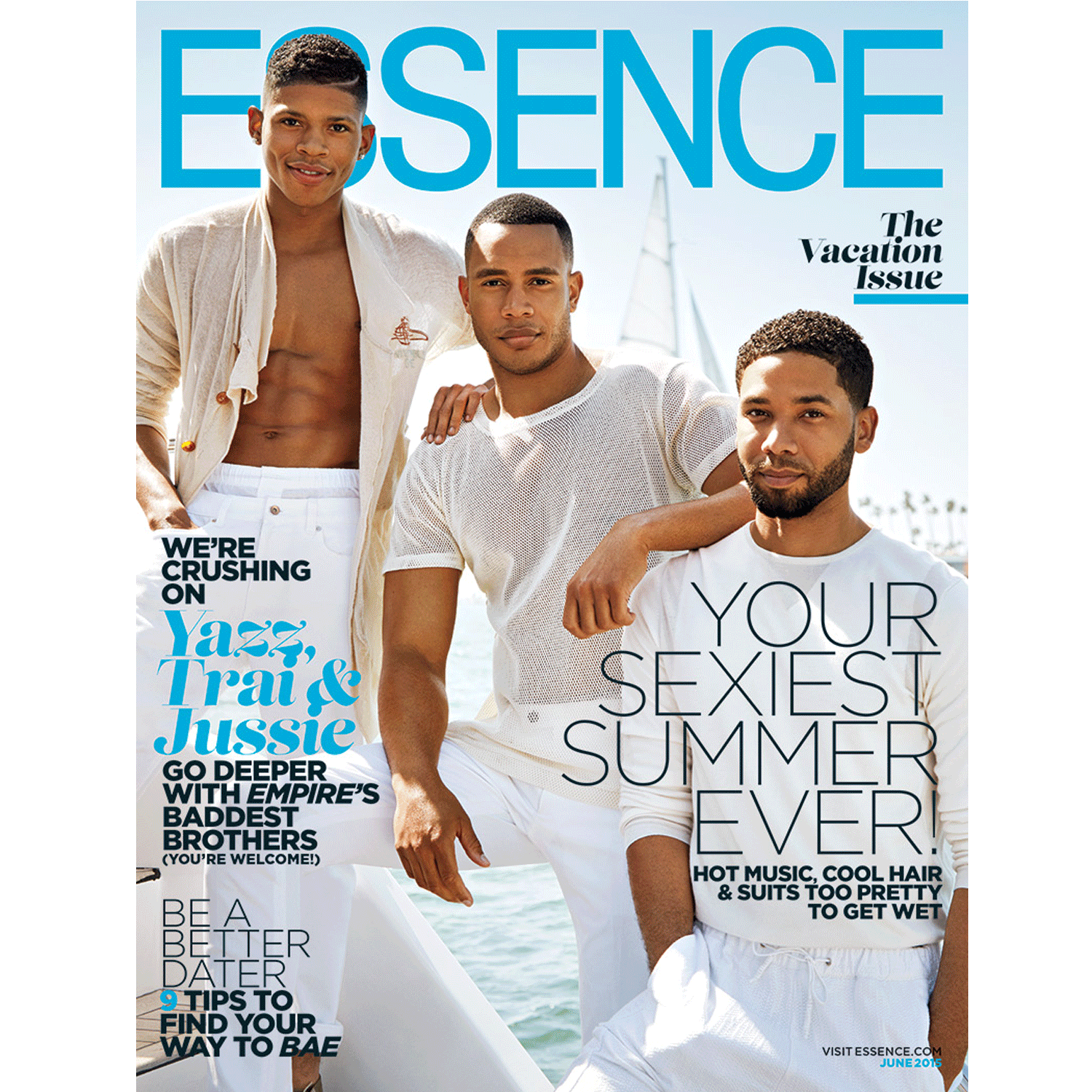 ‘Empire’s’ Jussie Smollett, Trai Byers and Bryshere ‘Yazz’ Gray Cover June Issue of ESSENCE
