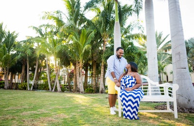 Just Engaged: Yanique and Rondel’s Turks and Caicos Surprise Proposal