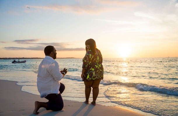 Just Engaged: An Epic Surprise Proposal In Paradise