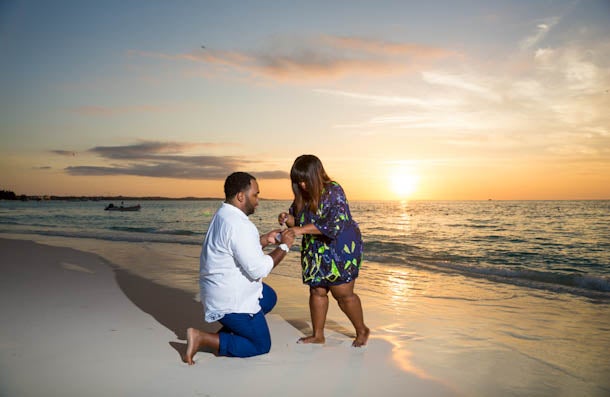 Just Engaged: An Epic Surprise Proposal In Paradise