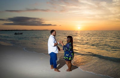 Just Engaged: Yanique and Rondel’s Turks and Caicos Surprise Proposal