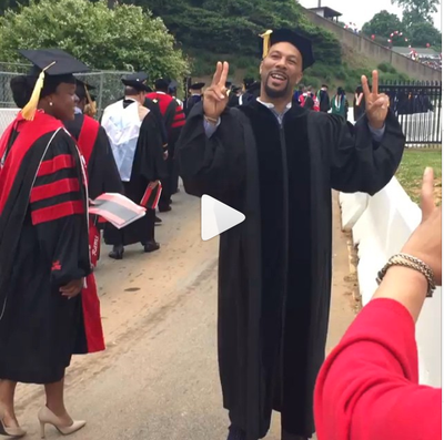 Common Receives Honorary Doctorate Degree