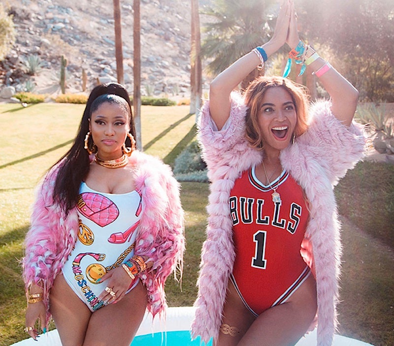 13 Things You Need to Remake Nicki & Bey's "Feeling Myself" Video