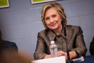 Hillary Clinton Calls for Universal Voter Registration