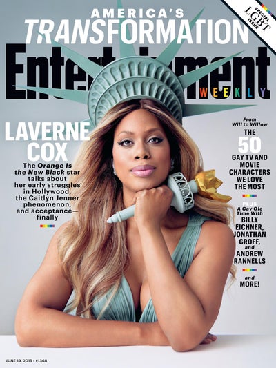 Laverne Cox Slays on the Cover of Entertainment Weekly’s LGBT issue