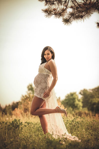 See 'Young and the Restless' Star Mishael Morgan's Maternity Shoot