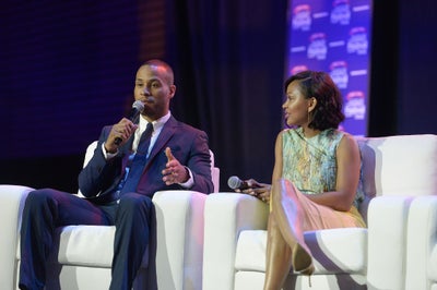 DeVon Franklin to Critics of Meagan Good’s Sexy Outfits: ‘It’s Not About the Dress, It’s About Her Heart’