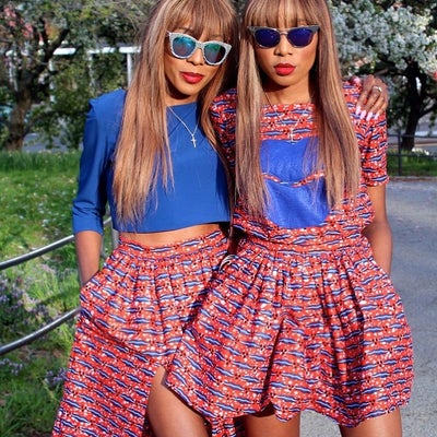 Sister Sister: Identical Twins Make A Surprising Fashion Show Debut
