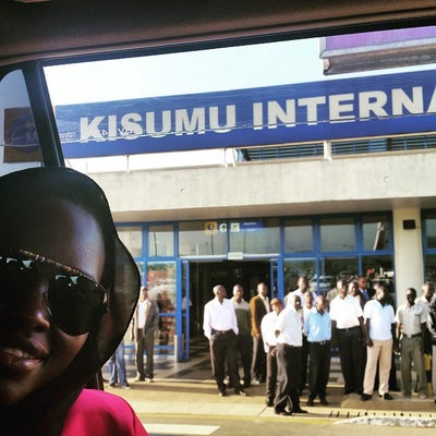 Home Sweet Home! Lupita Nyong’o Travels Back to Kenya