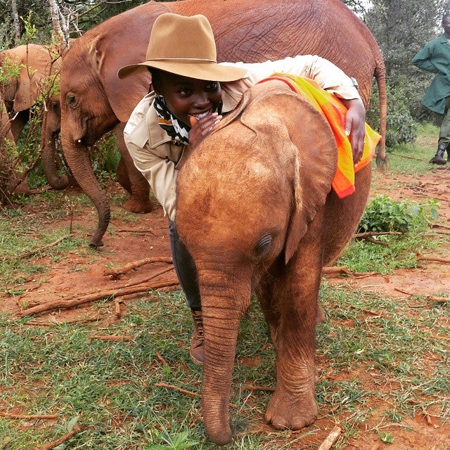 Home Sweet Home! Lupita Nyong'o Travels Back to Kenya
