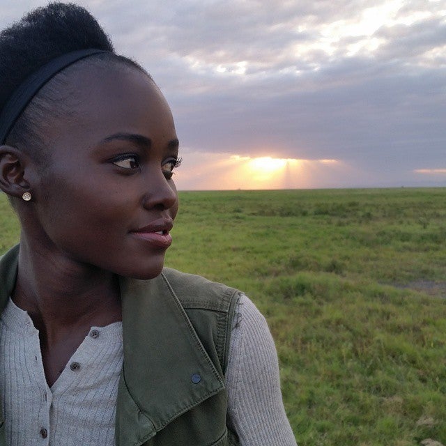 Home Sweet Home! Lupita Nyong'o Travels Back to Kenya
