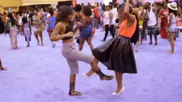 Watch These Ladies Celebrate Their Accomplishments By Getting In the Groove