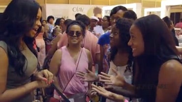Vanessa Simmons Surprises Two Festival Attendees with Ultra-Fab Makeovers