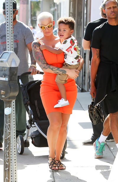 Amber Rose Wants Her Son to Grow Up to Be a Feminist