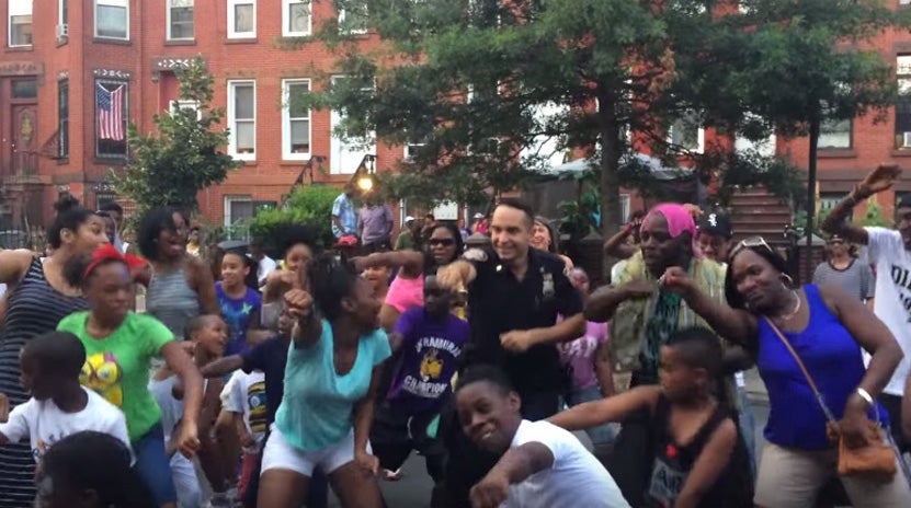 Must See: Watch An NYPD Officer ‘Whip/Nae-Nae’ At a Brooklyn Block Party