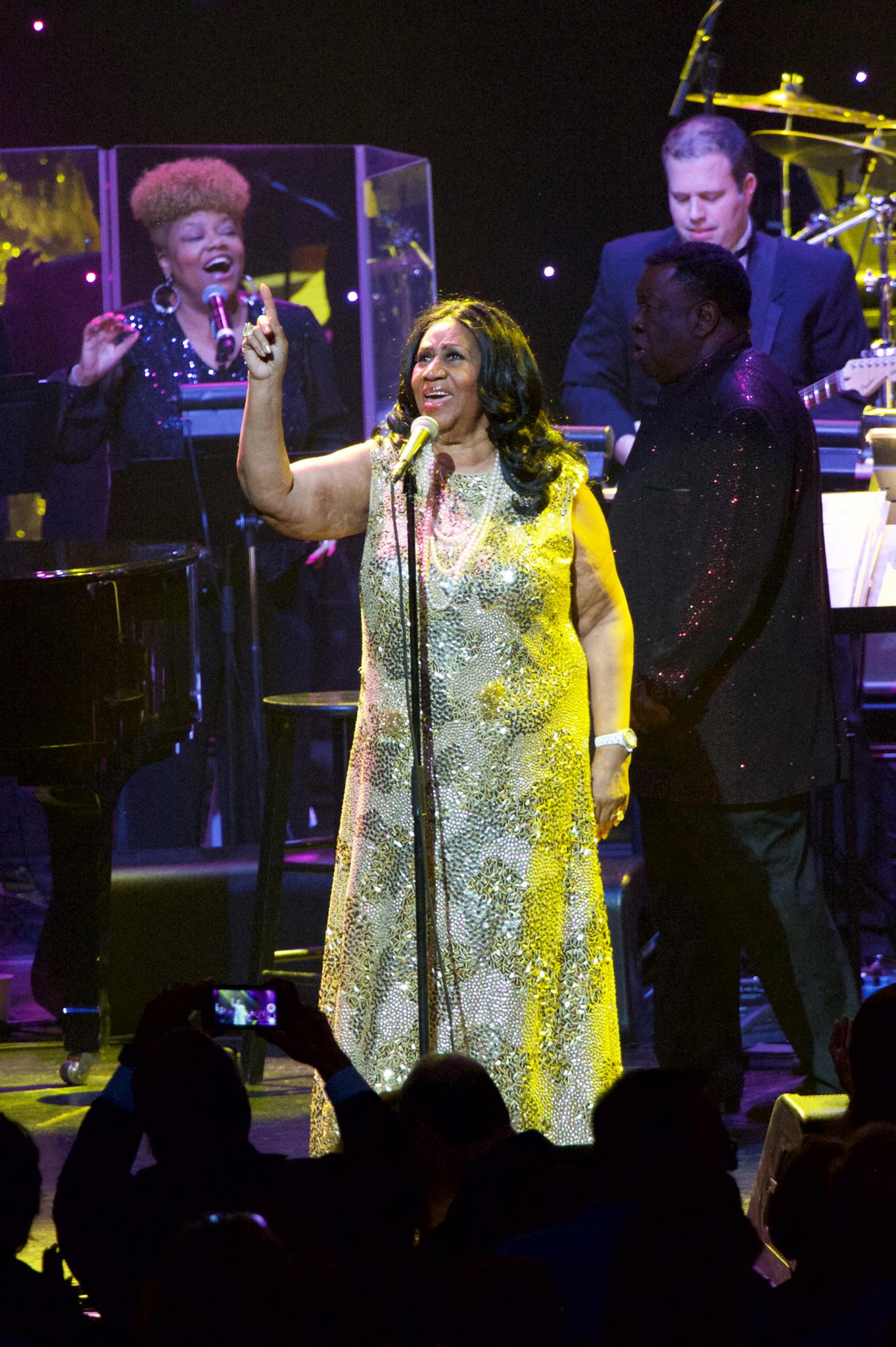 Aretha Franklin Slated to Perform for Pope Francis