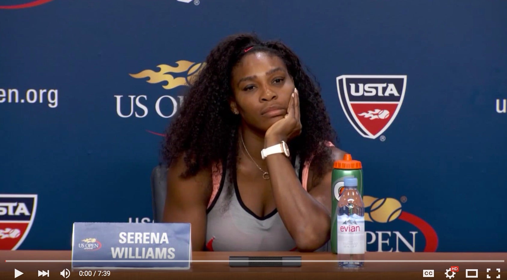 Serena Williams Says What We Wish We Could in Super Real Exchange with a Reporter