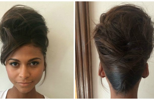 Master The Updo From The LaQuan Smith Show
