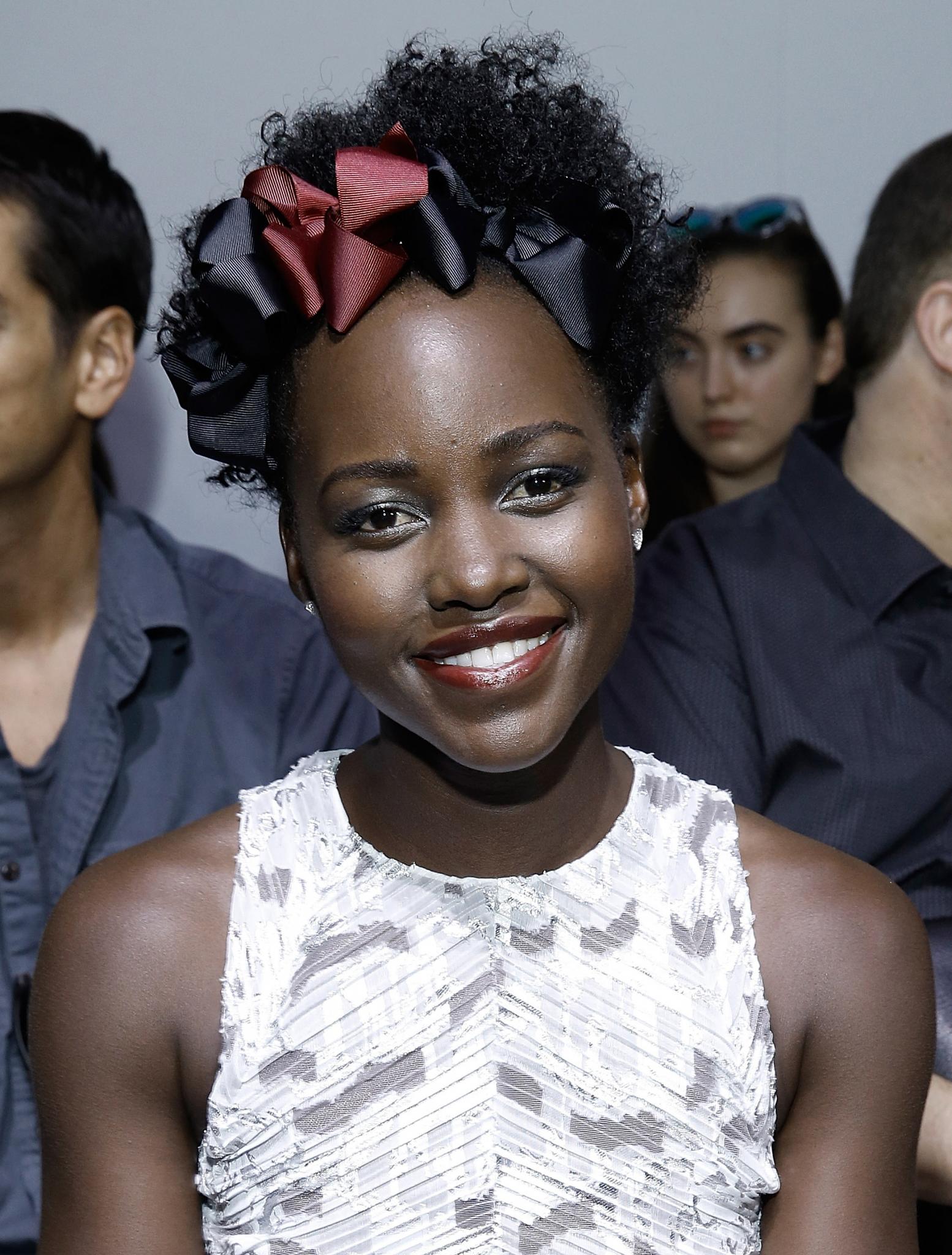 Lupita Nyong'o Makes a Case for Giant Hairbows
