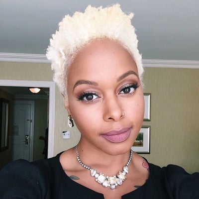 Chrisette Michele Debuts Platinum-Colored Hair on Instagram